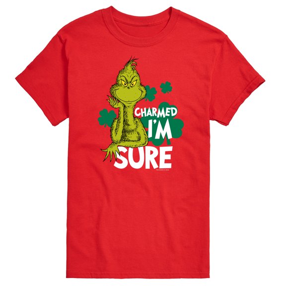 The Grinch - Charmed Im Sure - Men's Short Sleeve Graphic T-Shirt