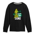 thumbnail image 1 of The Grinch - Charmed Im Sure - Toddler And Youth Long Sleeve Graphic T-Shirt, 1 of 5