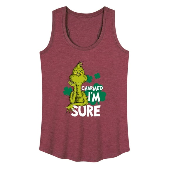The Grinch - Charmed Im Sure - Women's Racerback Tank Top