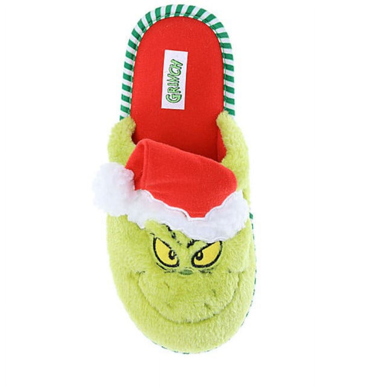 Grinch hotsell slippers walmart