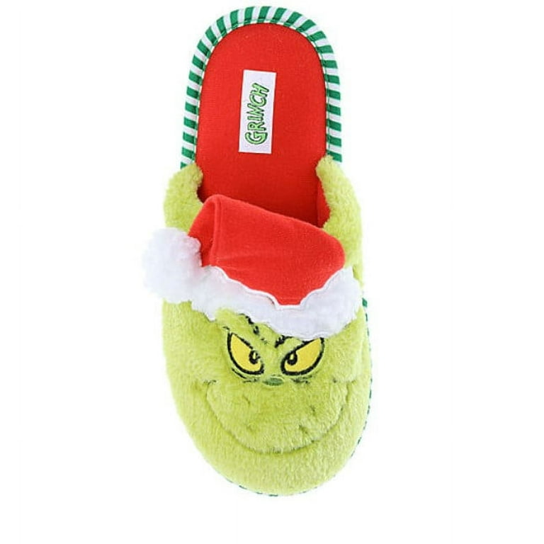 Santa Claus Plush Slippers Christmas House Shoes For Adults Girls