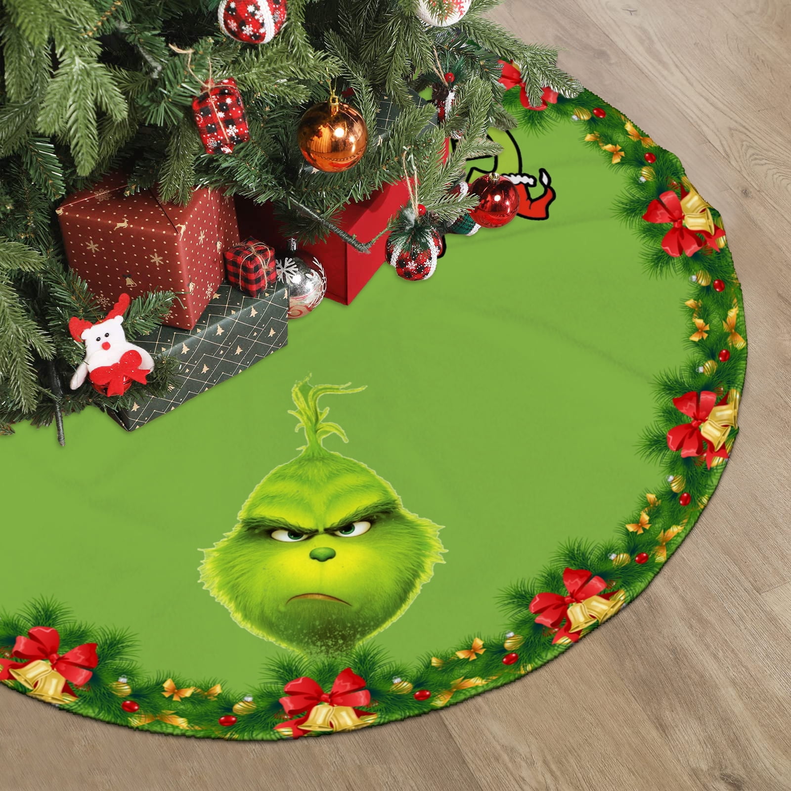 The Grinch Tree Skirt 