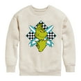 thumbnail image 1 of The Grinch - Crossed Surfboards - Toddler & Youth Crewneck Fleece Sweatshirt, 1 of 4
