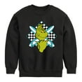 thumbnail image 1 of The Grinch - Crossed Surfboards - Toddler & Youth Crewneck Fleece Sweatshirt, 1 of 4