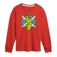 thumbnail image 1 of The Grinch - Crossed Surfboards - Toddler & Youth Long Sleeve Graphic T-Shirt, 1 of 4