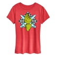 thumbnail image 1 of The Grinch - Crossed Surfboards - Women's Short Sleeve Graphic T-Shirt, 1 of 4