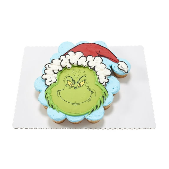 The Grinch Cupcake Cake