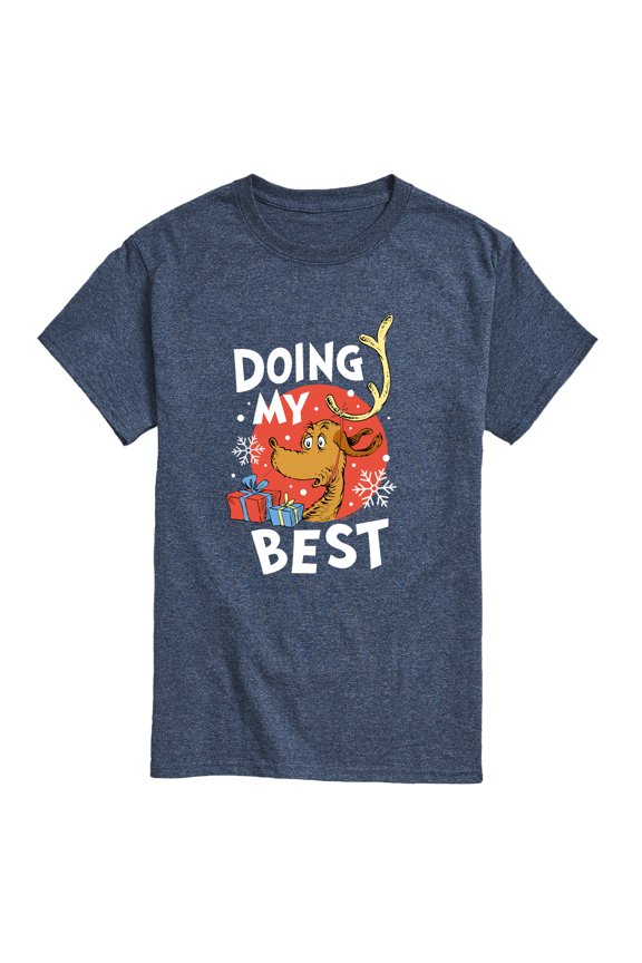 The Grinch - Doing My Best Max - Men's Short Sleeve Graphic T-Shirt