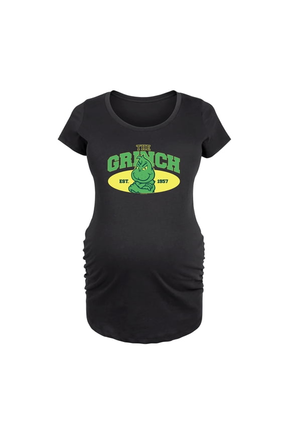 The Grinch - Est. 1957 - Women's Maternity Scoop Neck Graphic T-Shirt
