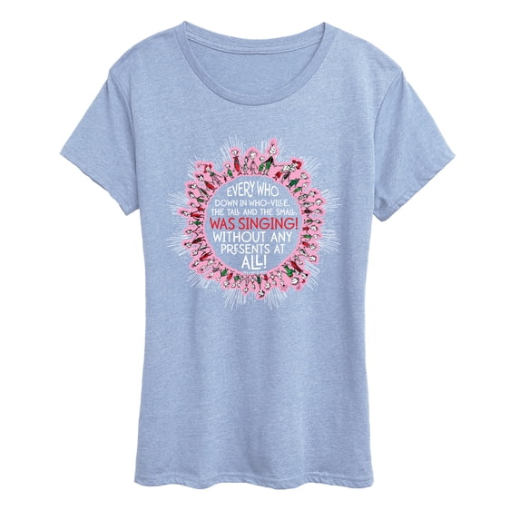 The Grinch - Every Who Singing Short Sleeve Graphic T-Shirt