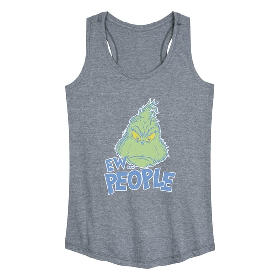 The Grinch - Ew, People Women's Graphic Racerback Tank