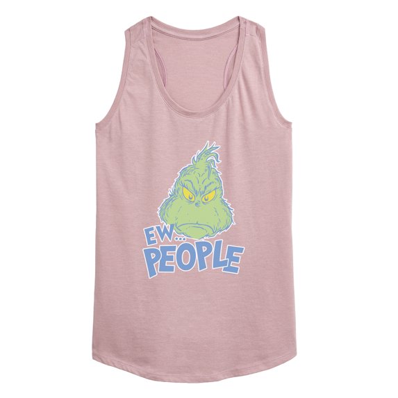 The Grinch - Ew, People Women's Graphic Racerback Tank