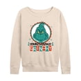 thumbnail image 1 of The Grinch - Fabulously Grinchy - Women's French Terry Long Sleeve Pullover, 1 of 4