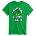 thumbnail image 1 of The Grinch - Green Lucky Color - Men's Short Sleeve Graphic T-Shirt, 1 of 5