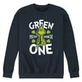 thumbnail image 1 of The Grinch - Green One - Men's Crew Neck Fleece Pullover, 1 of 5