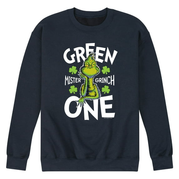 The Grinch - Green One - Men's Crew Neck Fleece Pullover