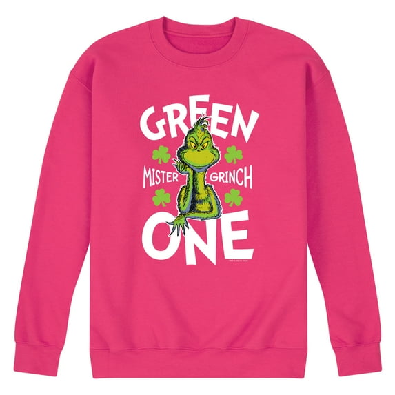The Grinch - Green One - Men's Crew Neck Fleece Pullover