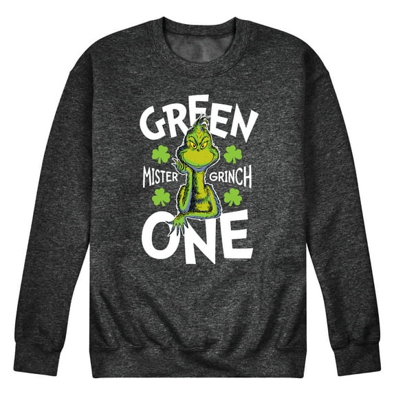 The Grinch - Green One - Men's Crew Neck Fleece Pullover