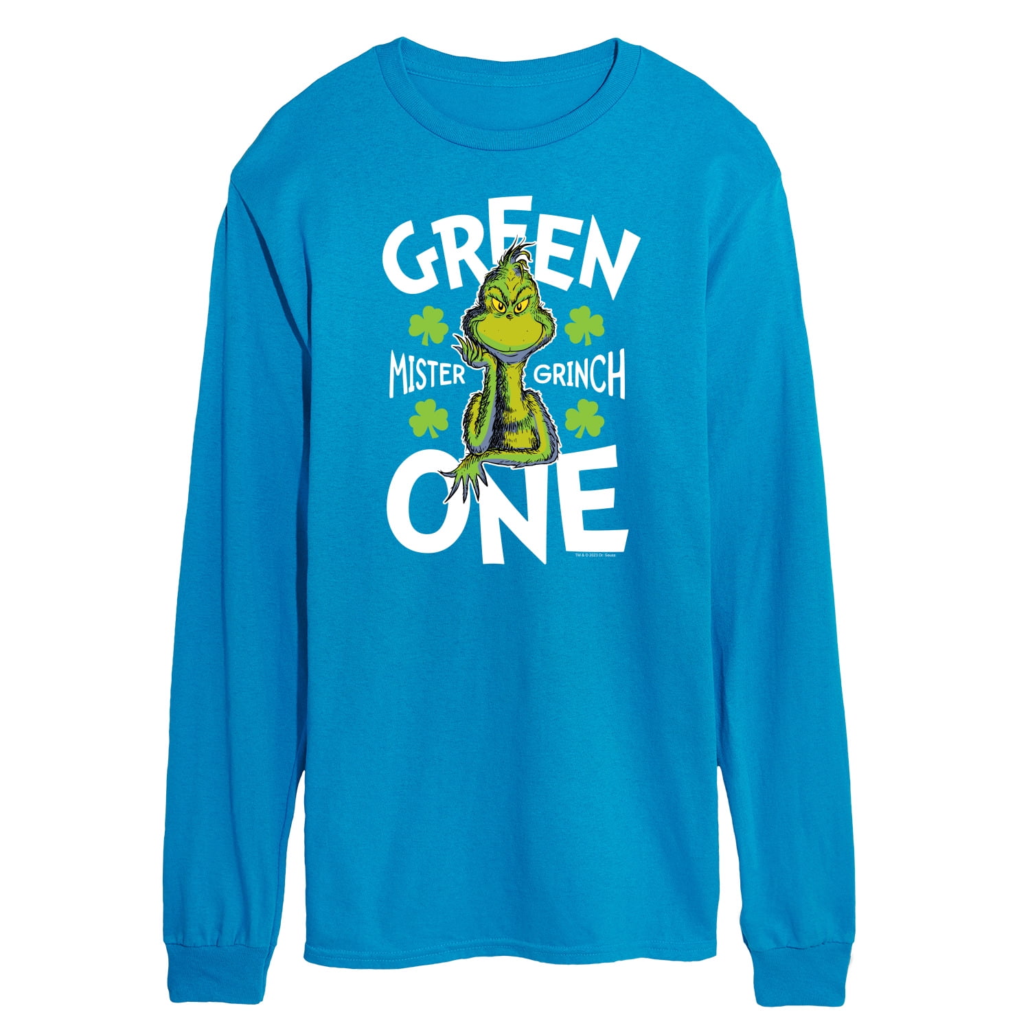 - One - T-Shirt Grinch Long Green Men\'s Sleeve The