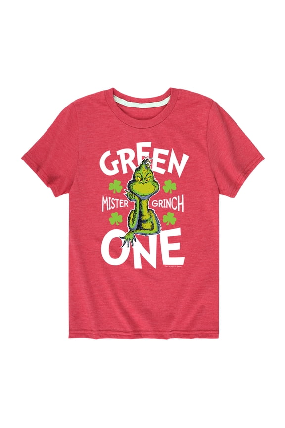 The Grinch - Green One - Toddler And Youth Short Sleeve Graphic T-Shirt