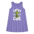 thumbnail image 1 of The Grinch - Green One - Toddler and Youth Girls A-line Dress, 1 of 4