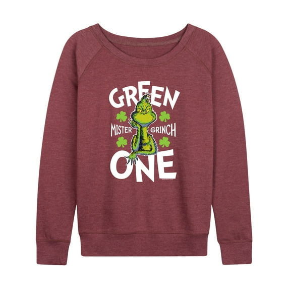 The Grinch - Green One - Women's Lightweight French Terry Long Sleeve Shirt