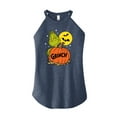 thumbnail image 1 of The Grinch - Grinch And Pumpkin - Juniors High Neck Tank Top, 1 of 5