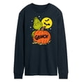 thumbnail image 1 of The Grinch  - Grinch And Pumpkin  - Men's Long Sleeve T-Shirt, 1 of 5