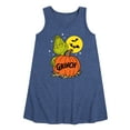 thumbnail image 1 of The Grinch - Grinch And Pumpkin - Toddler & Youth Girls A-line Dress, 1 of 5
