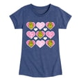 thumbnail image 1 of The Grinch - Grinch Broken Heart Grid  - Toddler & Youth Girls Short Sleeve Graphic T-Shirt, 1 of 5