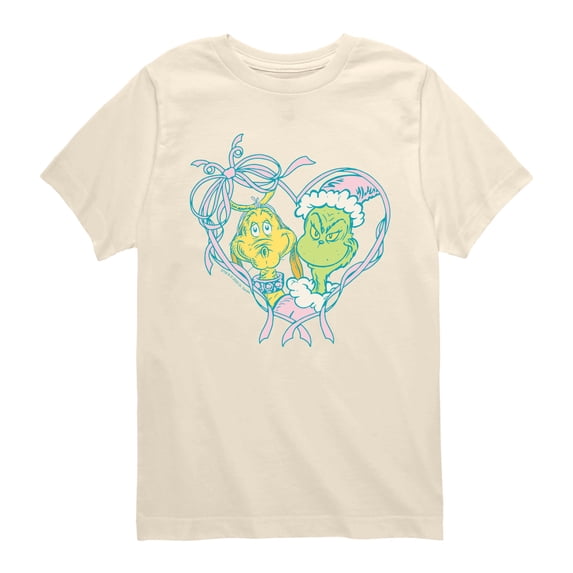 The Grinch - Grinch Coquette - Youth Boys Short Sleeve Graphic T-Shirt