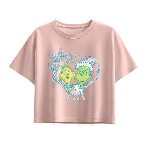 The Grinch - Grinch Coquette - Youth Girls Boxy T-Shirt