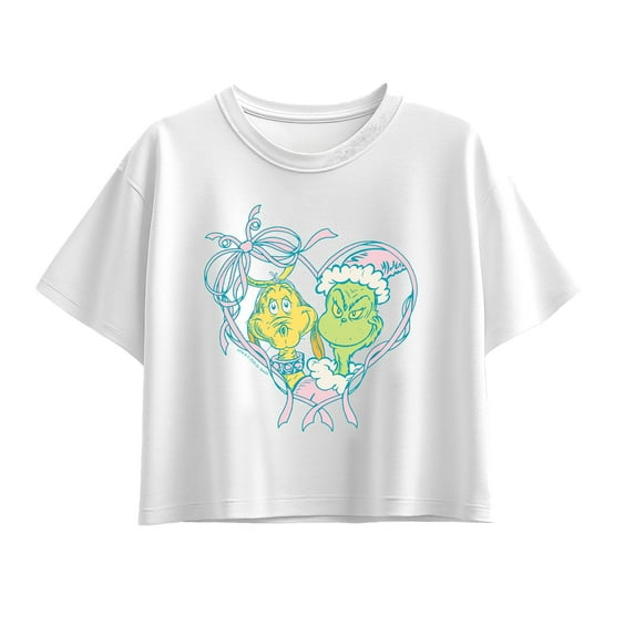 The Grinch - Grinch Coquette - Youth Girls Boxy T-Shirt