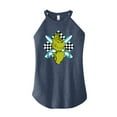 thumbnail image 1 of The Grinch - Grinch Crossed Surfboards - Juniors High Neck Tank Top, 1 of 4