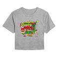 thumbnail image 1 of The Grinch - Grinch Directions - Juniors Cropped Graphic T-Shirt, 1 of 4
