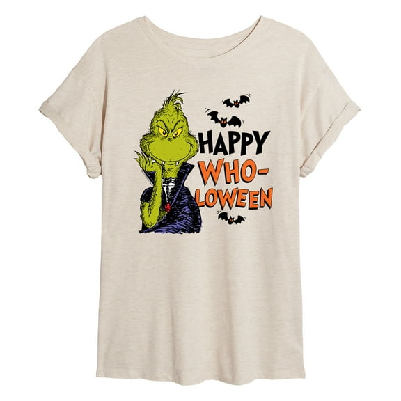 The Grinch - Grinch Happy Wholoween - Women's Oversized T-Shirt