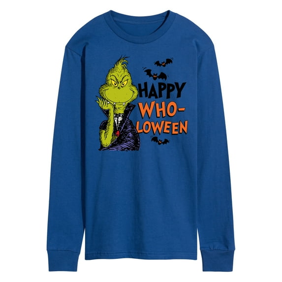 The Grinch - Grinch Happy Wholoween - Men's Long Sleeve T-Shirt