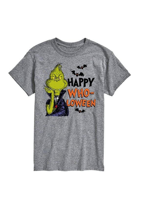 The Grinch - Grinch Happy Wholoween - Men's Short Sleeve Graphic T-Shirt
