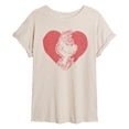 thumbnail image 1 of The Grinch - Grinch Heart  - Women's Oversized T-Shirt, 1 of 5