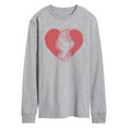 thumbnail image 1 of The Grinch - Grinch Heart - Men's Long Sleeve T-Shirt, 1 of 5