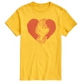 thumbnail image 1 of The Grinch - Grinch Heart - Men's Short Sleeve Graphic T-Shirt, 1 of 5