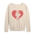 thumbnail image 1 of The Grinch - Grinch Heart - Women's Lightweight French Terry Long Sleeve Shirt, 1 of 5