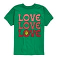 thumbnail image 1 of The Grinch - Grinch Love Stack  - Toddler & Youth Short Sleeve Graphic T-Shirt, 1 of 5
