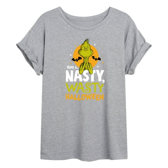 The Grinch - Grinch Nasty Wasty Hallo Meanween  - Women's Oversized T-Shirt