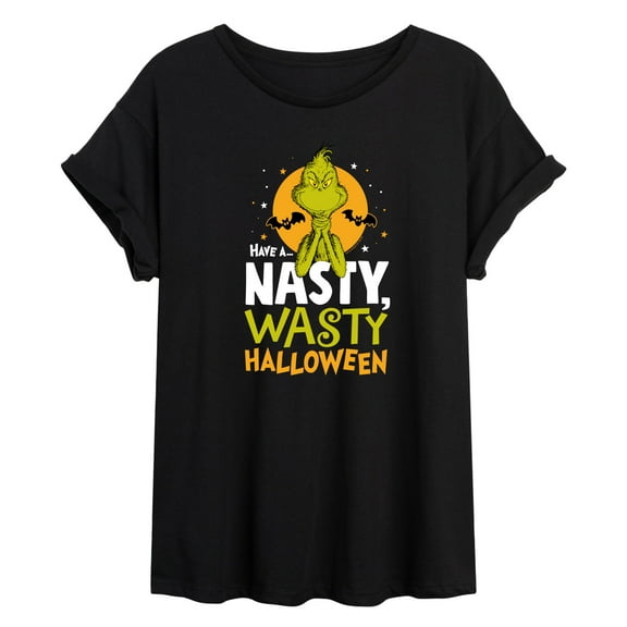 The Grinch - Grinch Nasty Wasty Hallo Meanween - Women's Oversized T-Shirt