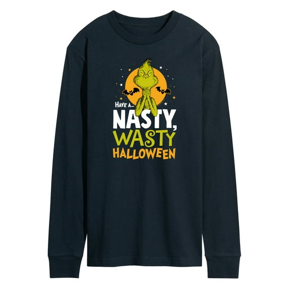 The Grinch - Grinch Nasty Wasty Halloween - Men's Long Sleeve T-Shirt