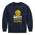 thumbnail image 1 of The Grinch - Grinch Nasty Wasty Halloween  - Toddler & Youth Crewneck Fleece Sweatshirt, 1 of 5