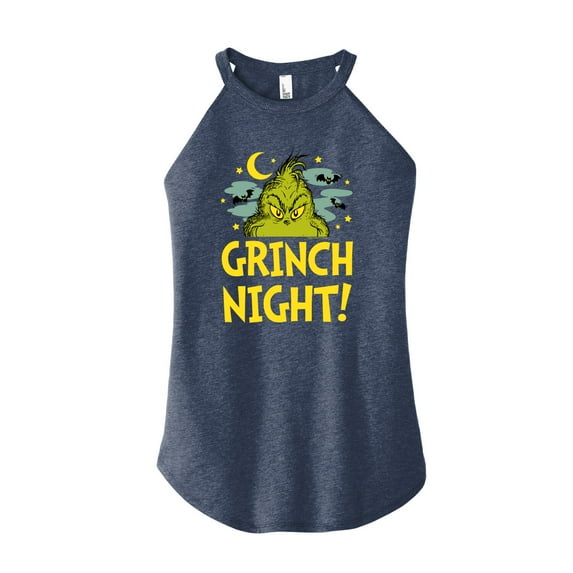 The Grinch - Grinch Night - Juniors High Neck Tank Top