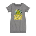 thumbnail image 1 of The Grinch - Grinch Night - Toddler & Youth Girls Fleece Dress, 1 of 1