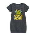 thumbnail image 1 of The Grinch - Grinch Night - Toddler & Youth Girls Fleece Dress, 1 of 4